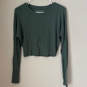 Aeropostale Women's Forest Long Sleeve Tee
